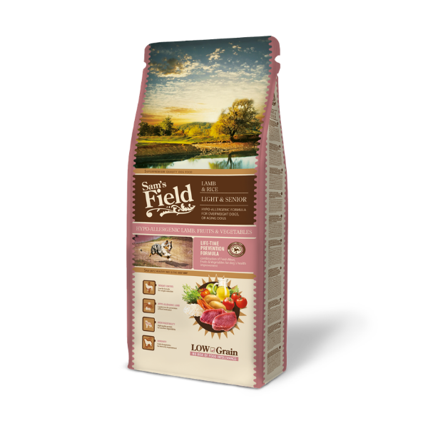 Sam’s Field Lamb & Rice Light & Senior Dog Food