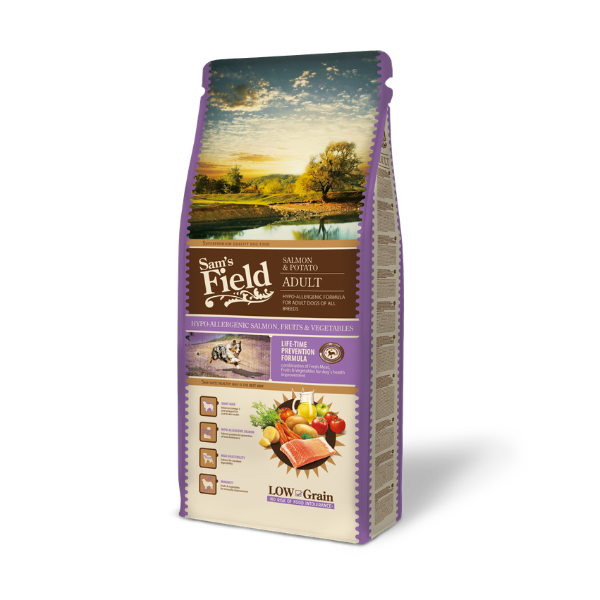 Sam’s Field Salmon & Potato Adult Dog Food